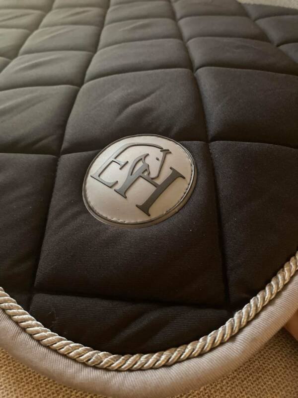 Black & Grey Saddle Pad